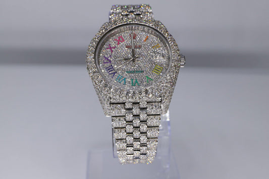Diamond Rolex Jubilee Datejust - Arian & Co.