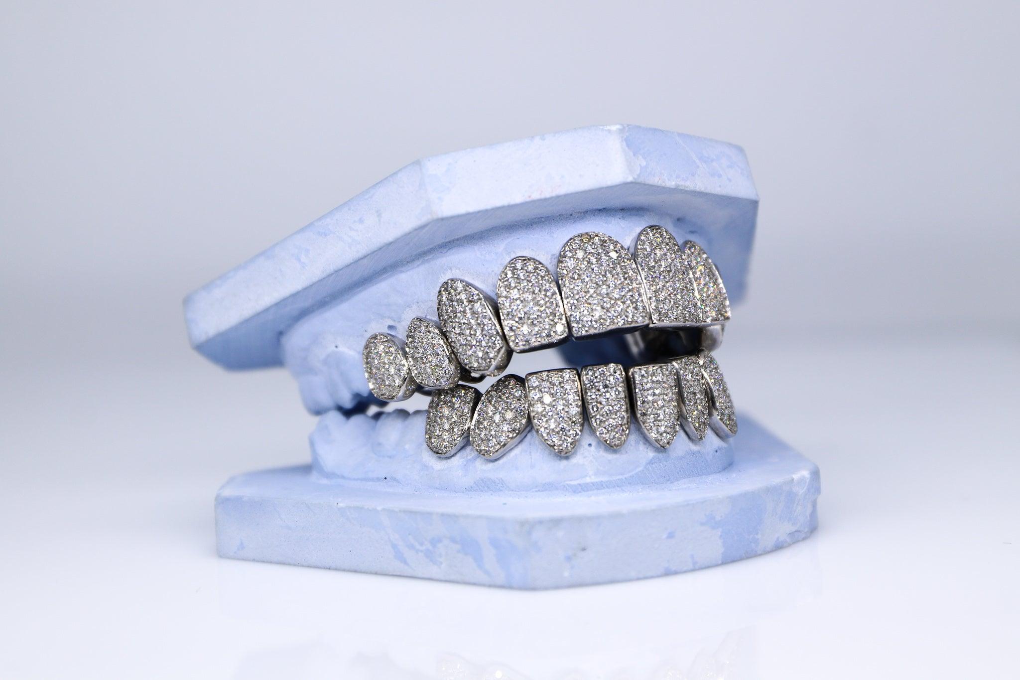 Diamond VVS VS SI Grillz Gold Silver Rose Arian and Co arianandco