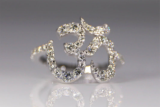 Om Diamond Ring Arian and CO arianandco